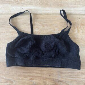 Subset / Knickey Organic Cotton Bralette Carbon